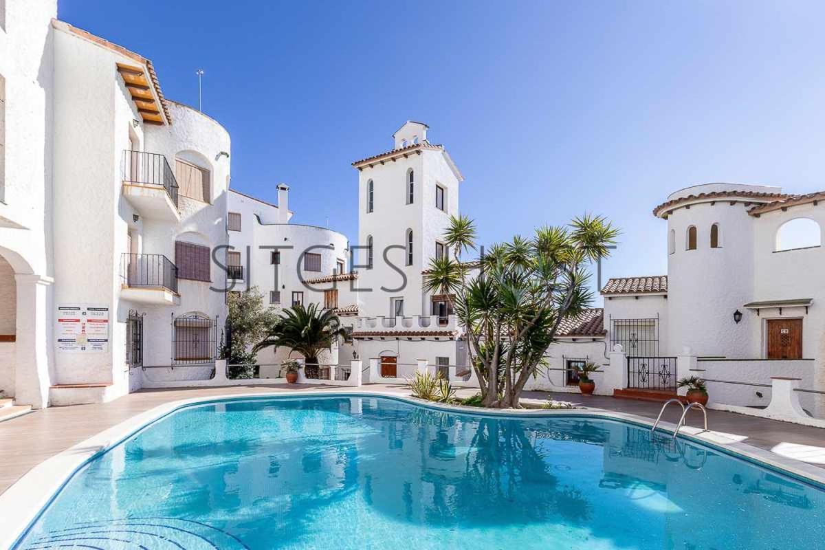 Ferienwohnung Sitges Blue Acogedor Y Sencillo Junto Al Mar Exterior foto
