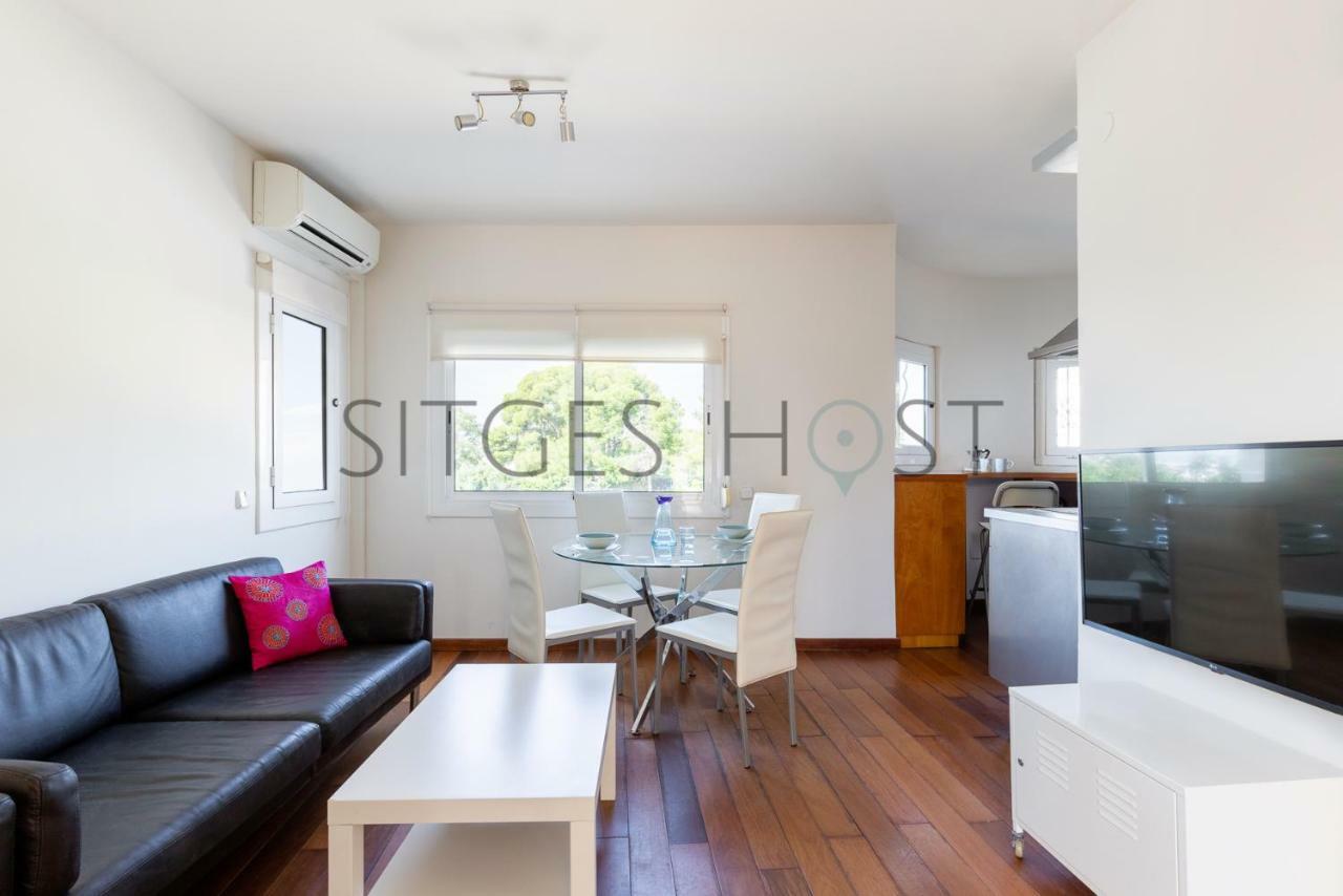 Ferienwohnung Sitges Blue Acogedor Y Sencillo Junto Al Mar Exterior foto