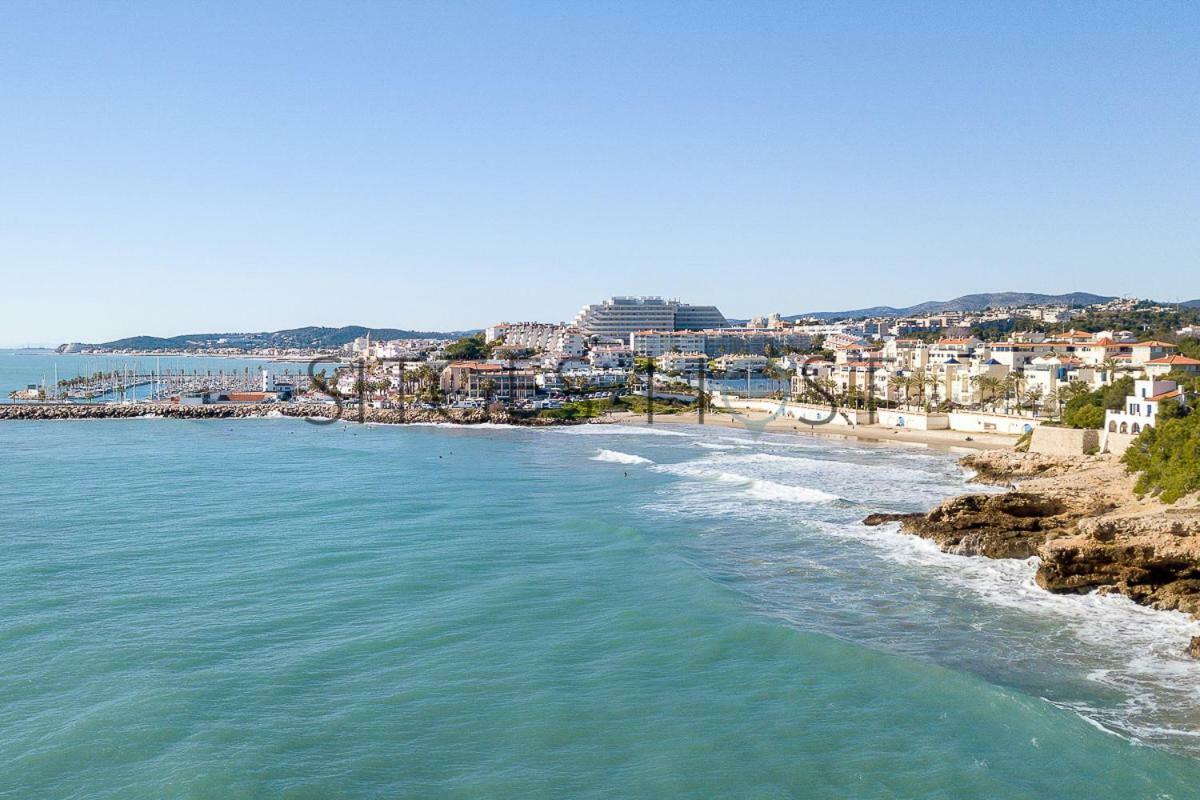 Ferienwohnung Sitges Blue Acogedor Y Sencillo Junto Al Mar Exterior foto