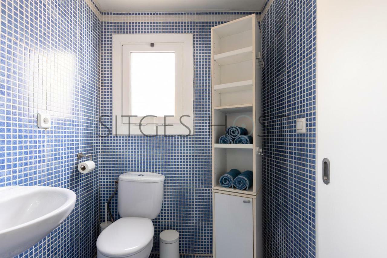 Ferienwohnung Sitges Blue Acogedor Y Sencillo Junto Al Mar Exterior foto