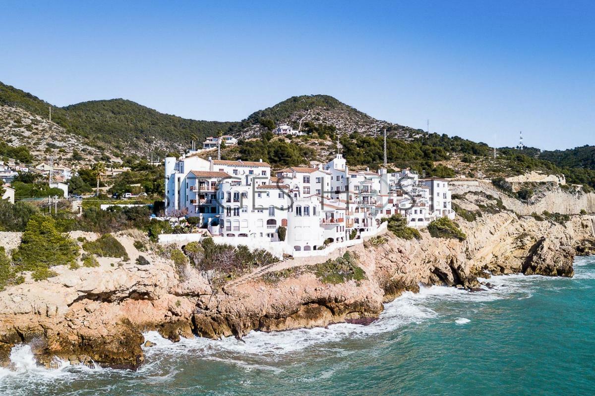 Ferienwohnung Sitges Blue Acogedor Y Sencillo Junto Al Mar Exterior foto
