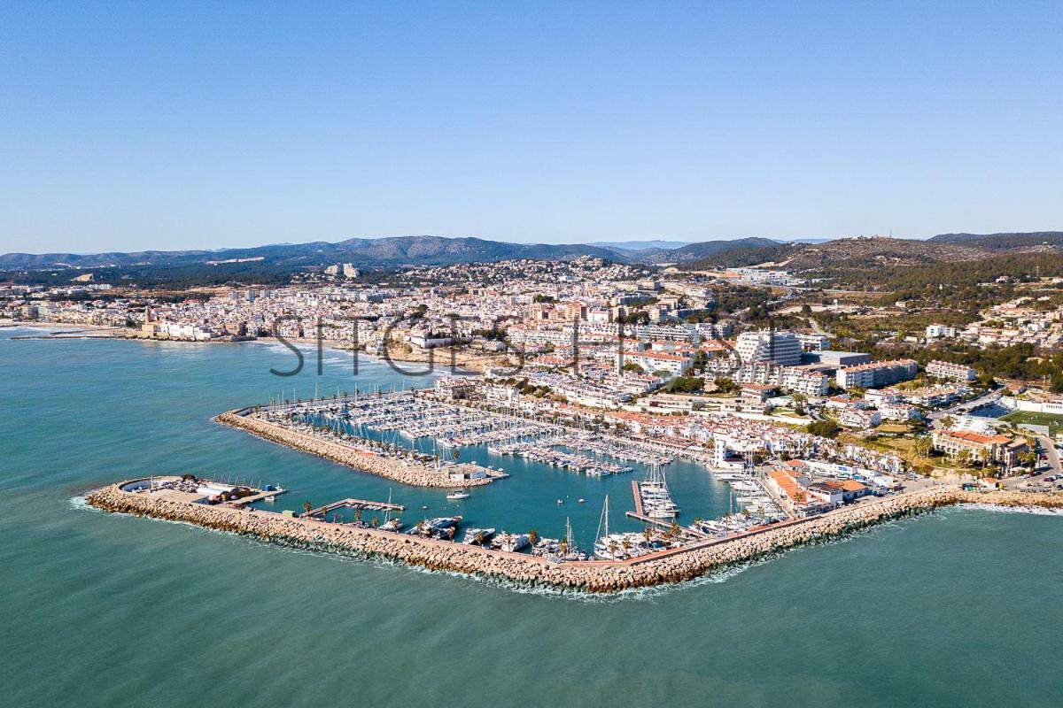 Ferienwohnung Sitges Blue Acogedor Y Sencillo Junto Al Mar Exterior foto