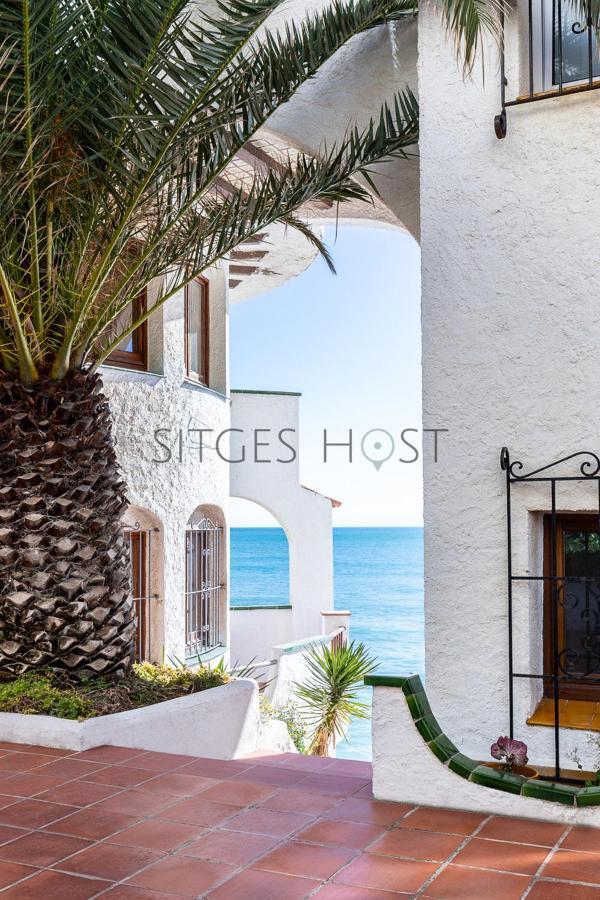 Ferienwohnung Sitges Blue Acogedor Y Sencillo Junto Al Mar Exterior foto