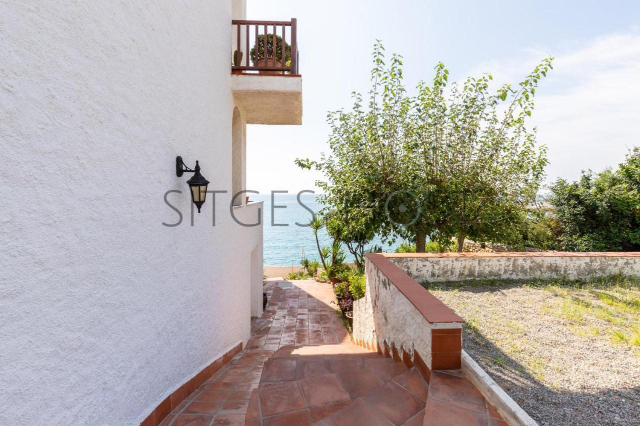 Ferienwohnung Sitges Blue Acogedor Y Sencillo Junto Al Mar Exterior foto